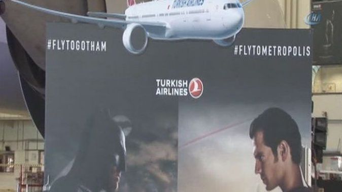 THY Batman ve Superman’a sponsor oldu