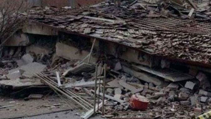 Yozgat&#039;ta 4 katlı bina çöktü!