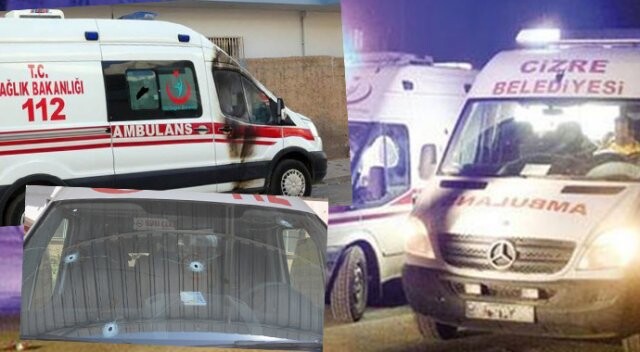 Ambulanslara kurşun yağdıran PKK&#039;lı teröristler Kızılhaç&#039;tan yardım istiyor