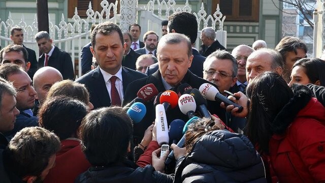 Erdoğan: ABD&#039;nin sözcüsünü muhatap almam