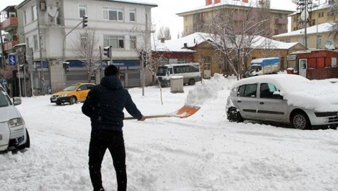 Doğu Anadolu&#039;da kar tatili
