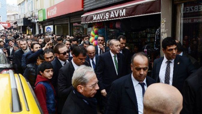 Erdoğan’a Kasımpaşa’da sevgi seli