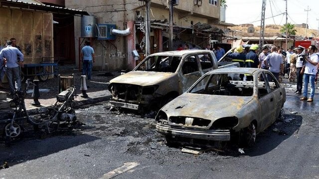 Kerkük&#039;te bomba yüklü araçla saldırı: 2 ölü