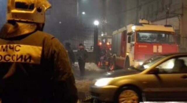 Moskova&#039;da fabrika yangını: 1&#039;i bebek 12 ölü