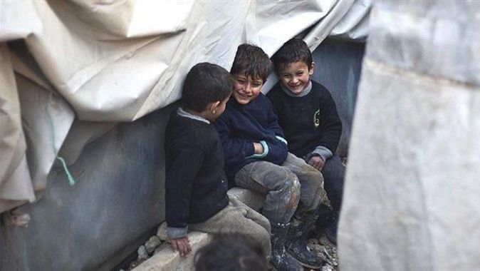 Suriyeli çocuklar umut saçıyor