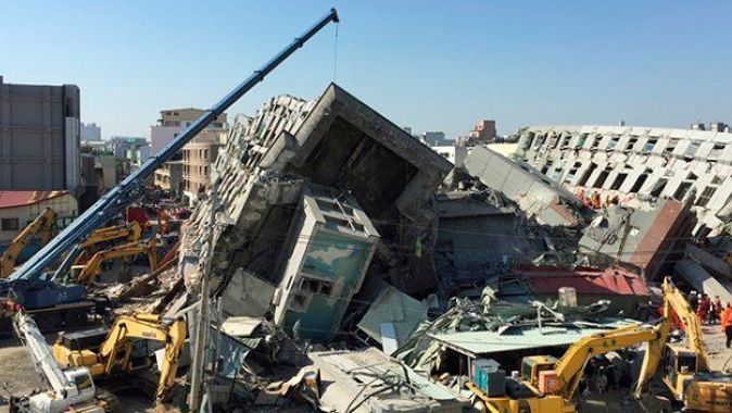 Tayvan&#039;daki depremde ölü sayısı artıyor