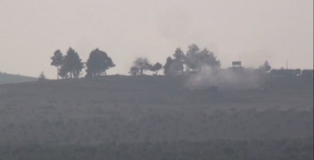 TSK YPG mevzilerini vuruyor