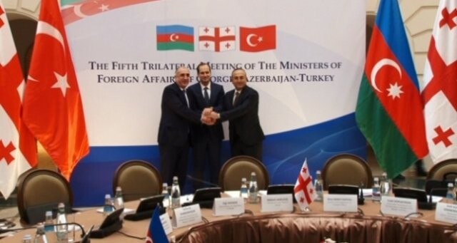 Türkiye-Azerbaycan-Gürcistan Dışişleri Bakanları Toplantısı