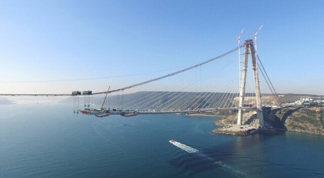 Yavuz Sultan Selim Köprüsü&#039;nden son durum