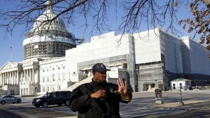 &#039;US Capitol Complex&#039; giriş çıkışa kapatıldı