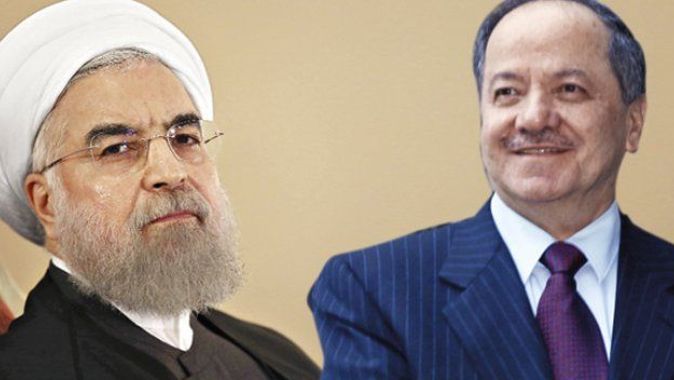 Barzani tamam  sırada Ruhani var