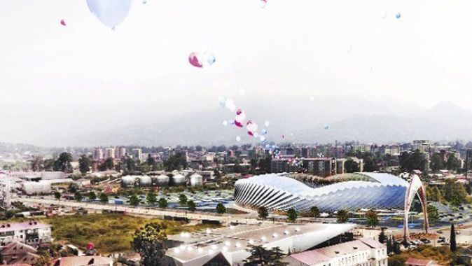 Batum Stadına Türk imzası