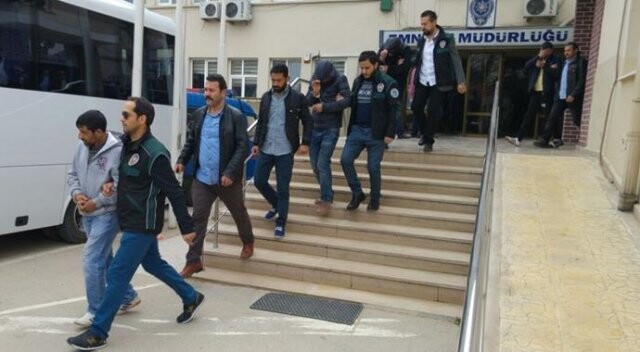Bursa&#039;da 11 zehir taciri tutuklandı