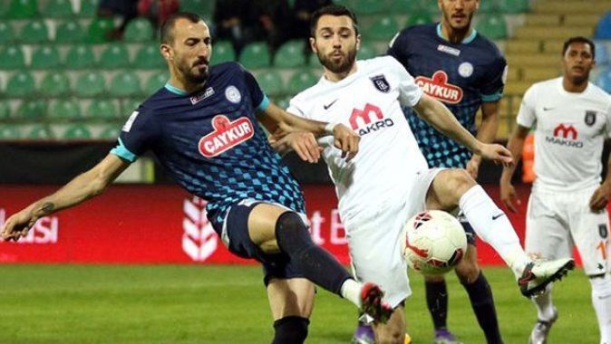 Çaykur Rize Başakşehir&#039;i kupanın dışına itti