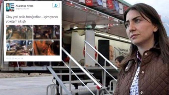 CHP&#039;li Aytaş, cesetleri sansürlemeden paylaştı