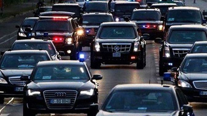 Cumhurbaşkanı Erdoğan trafiğe takıldı