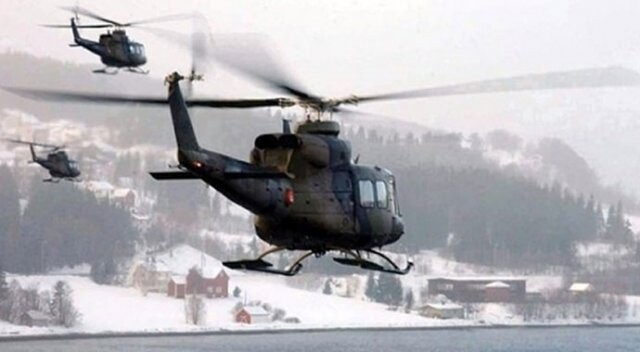 Endonezya&#039;da askeri helikopter düştü: 13 ölü