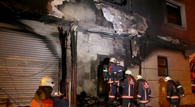İstanbul&#039;da öğrenci yurdunda yangın