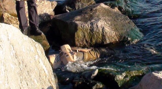 Kartal&#039;da balıkçı oltasına ceset takıldı