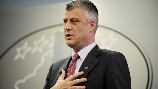 Kosova Cumhurbaşkanı Taçi istifa etti
