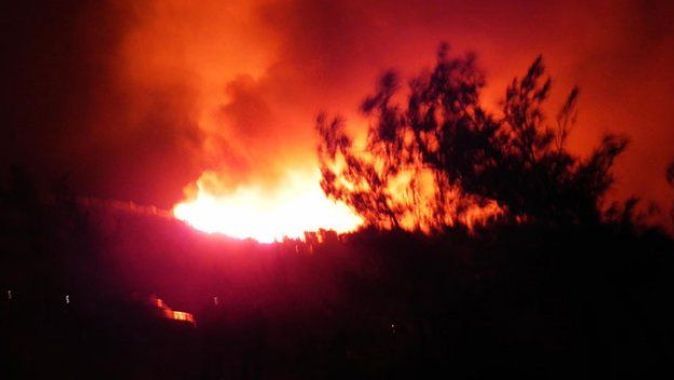 Marmaris&#039;te orman yangını! Giderek büyüyor