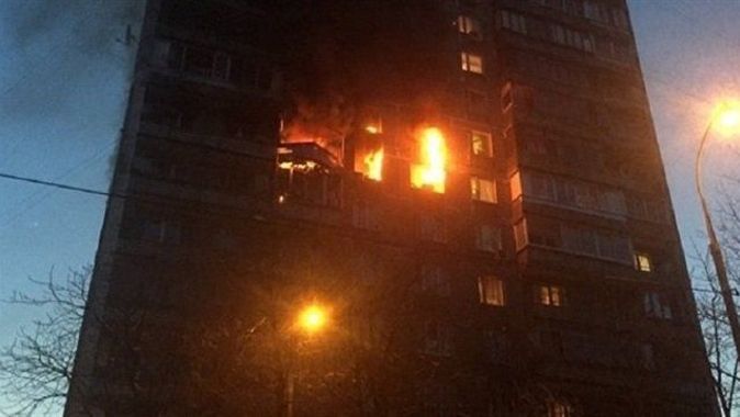 Moskova&#039;da şiddetli patlama
