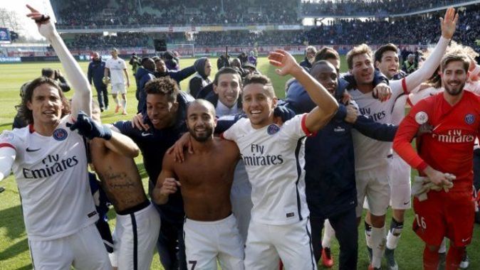 Paris Saint-Germain eze eze şampiyon!