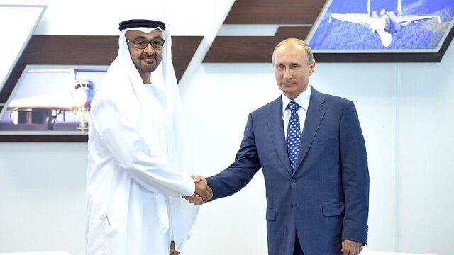 Putin, Abu Dabi Veliaht Prensi Al Nahyan ile görüştü