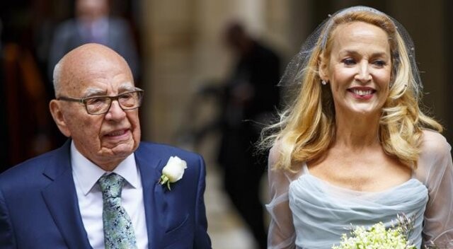 Rupert Murdoch evlendi