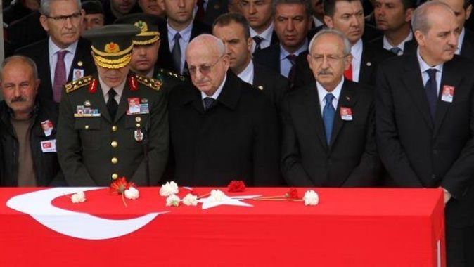 Yüksekova şehidi Murat Yatarkalkmaz Ankara&#039;da defnedildi