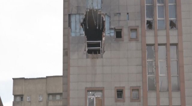 Yüsekova&#039;da emniyet müdürlüğü binası ile öğretmenevine havanlı, roketatarlı saldırı!