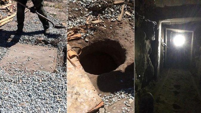 ABD-Meksika sınırında 800 metrelik uyuşturucu tüneli bulundu