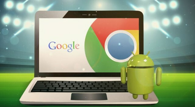Android uygulamaları Chrome OS üzerinde çalışacak