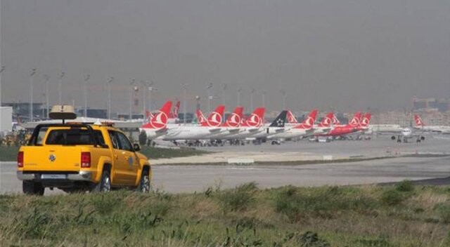 Atatürk Havalimanı&#039;nda kuş timi görev başında