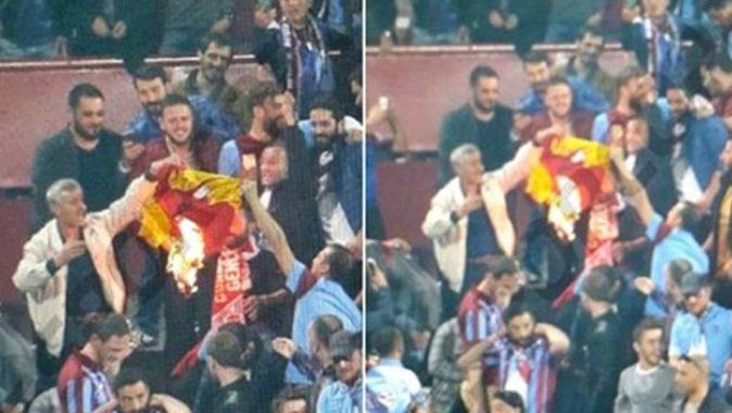 Avni Aker&#039;de Galatasaray formasını yaktılar