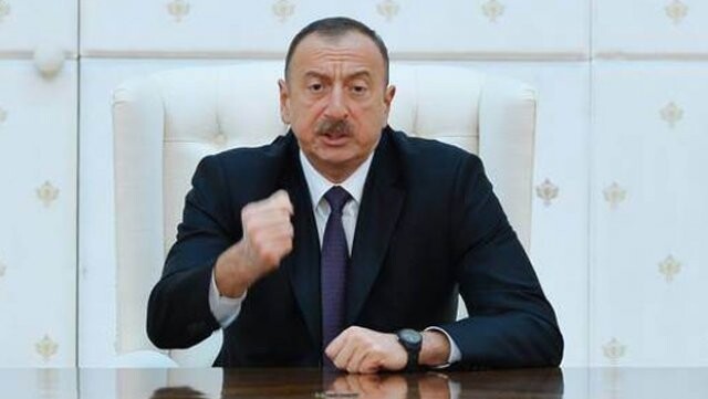 Aliyev&#039;den sert açıklama
