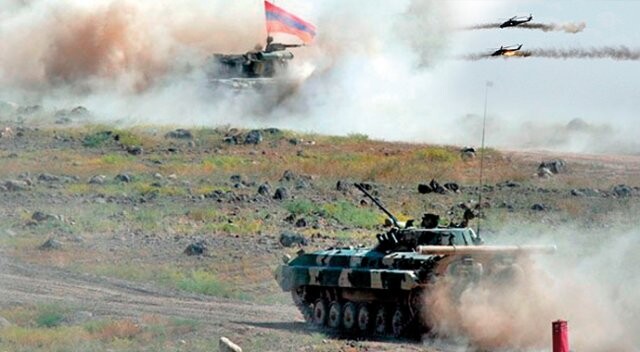 Azerbaycan - Ermeni çatışması şiddetlendi, şavaş gibi!
