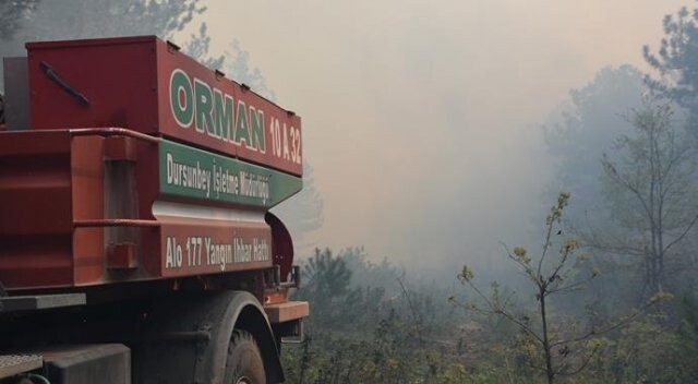 Balıkesir&#039;deki orman yangını kontrol altına alındı