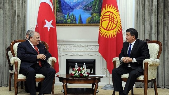 Başbakan Yardımcısı Türkeş ile Kırgızistan Başbakanı Ceenbekov görüştü