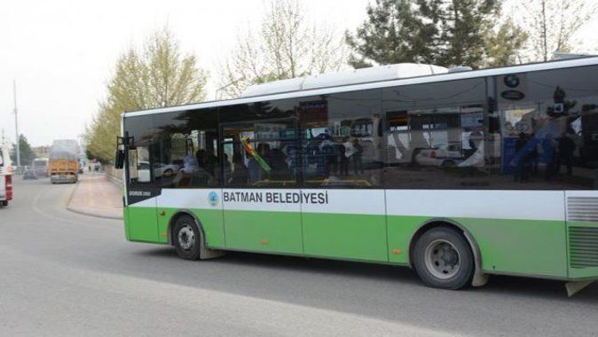 Belediye otobüsleri terörist cenazesinde
