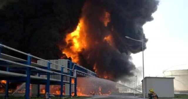Çin&#039;de kimyasal tesiste büyük patlama