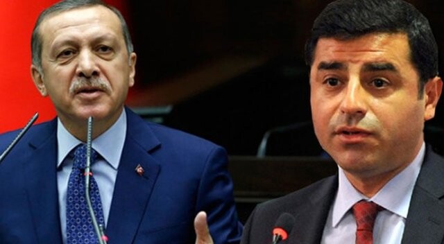 Cumhurbaşkanı Erdoğan, Demirtaş&#039;tan tazminat kazandı