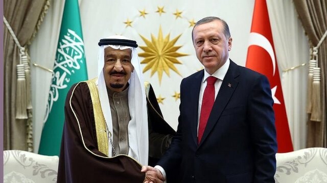 Cumhurbaşkanı Erdoğan ile Kral Selman &quot;Suriye&quot;yi görüştü