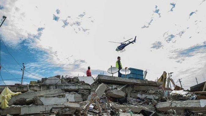 Ekvador&#039;daki depremde ölü sayısı 350&#039;ye yükseldi
