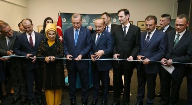 Erdoğan Zagreb&#039;de Yunus Emre Türk Kültür Merkezi’ni açtı