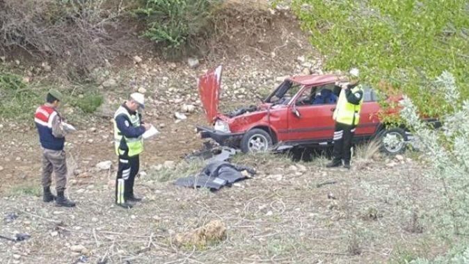 Isparta&#039;da trafik kazası: 1 kişi hayatını kaybetti