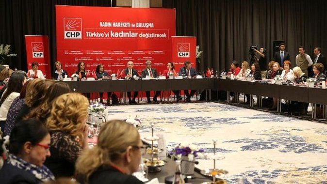 Kılıçdaroğlu kadın örgütlerinin temsilcileriyle bir araya geldi