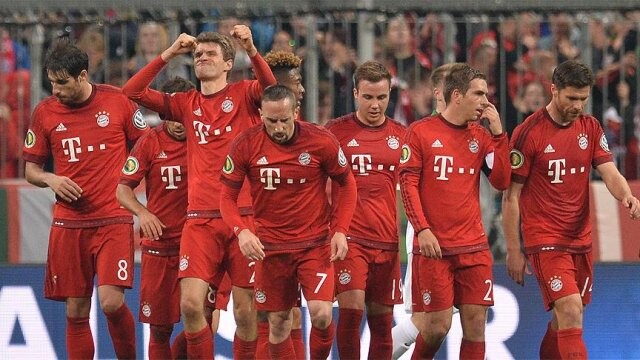 Kupada ilk finalist Bayern Münih oldu