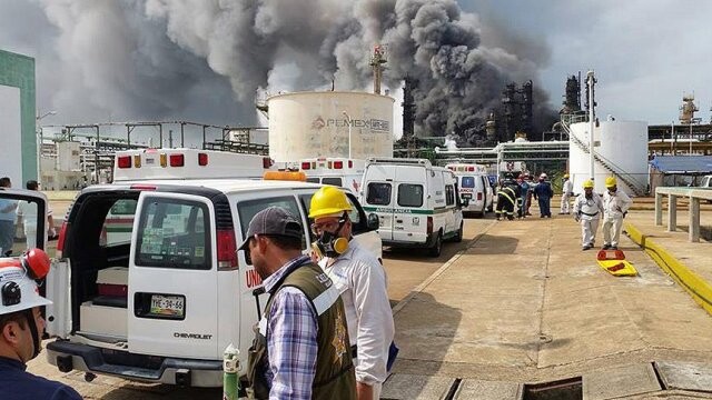 Meksika&#039;da petrokimya tesisinde patlama: 13 ölü, 105 yaralı