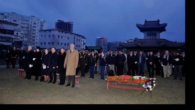 Moğolistan’da Anzak Günü için tören düzenlendi